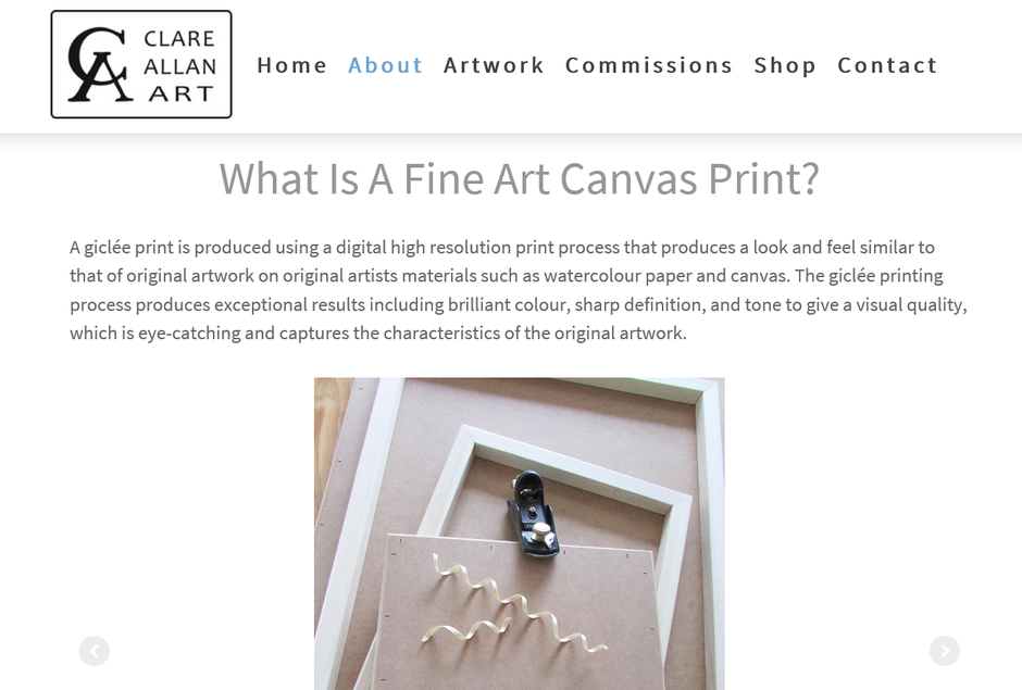 canvas fine art expanding on the process website design marketing your art or craft online