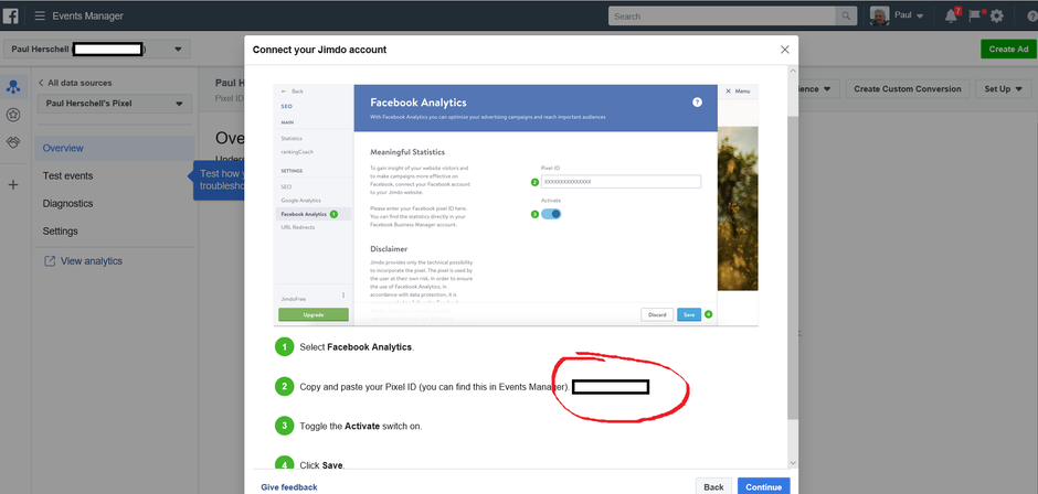 facebook pixel to market your art and craft online