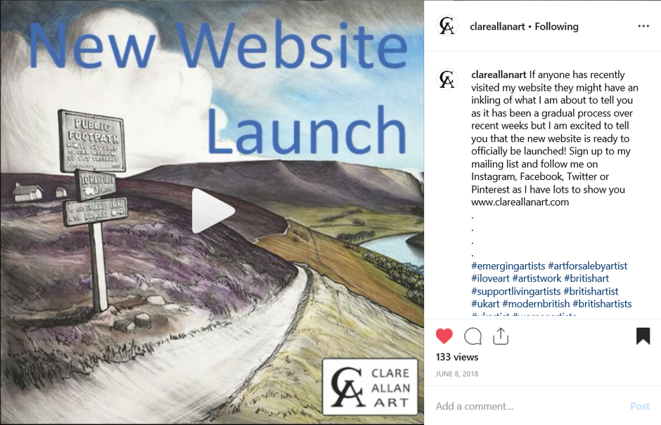 holding an online exhibition to market your art craft or photography online