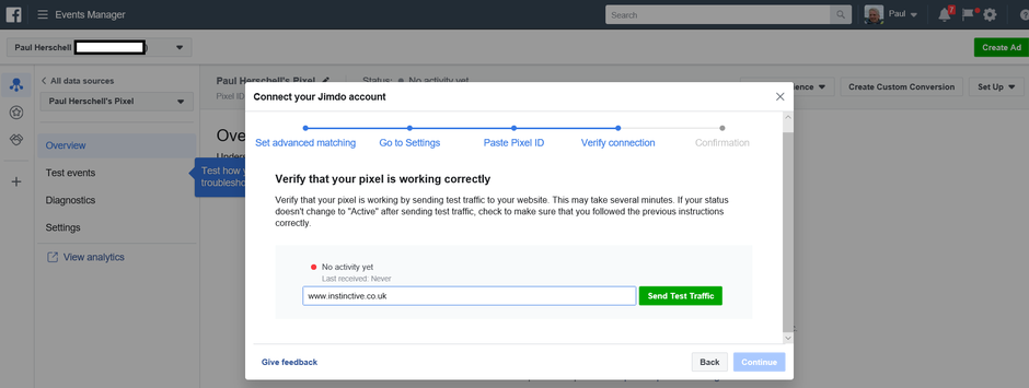 facebook pixel to market your art and craft online