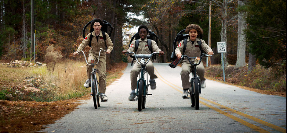 dustin's bike stranger things