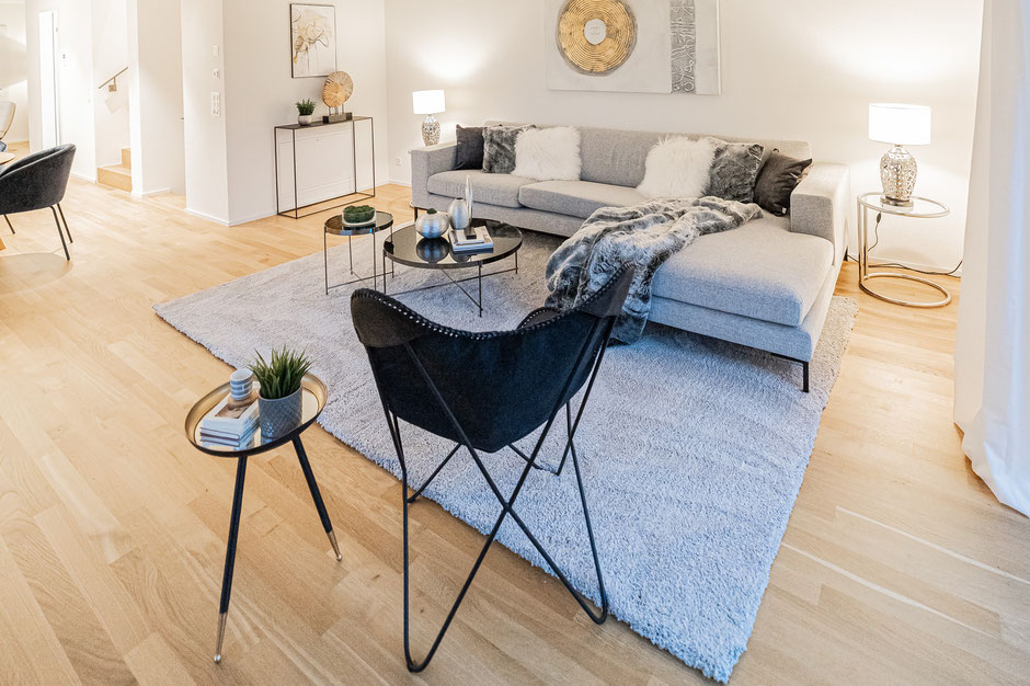 Home Staging 4.5 Zimmer Wohnung Musterwohnung Rotkreuz Zug virtueller 360° Rundgang 