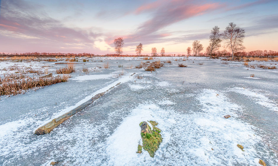 Prachtige zonsondergang op het Balloërveld © Jurjen Veerman