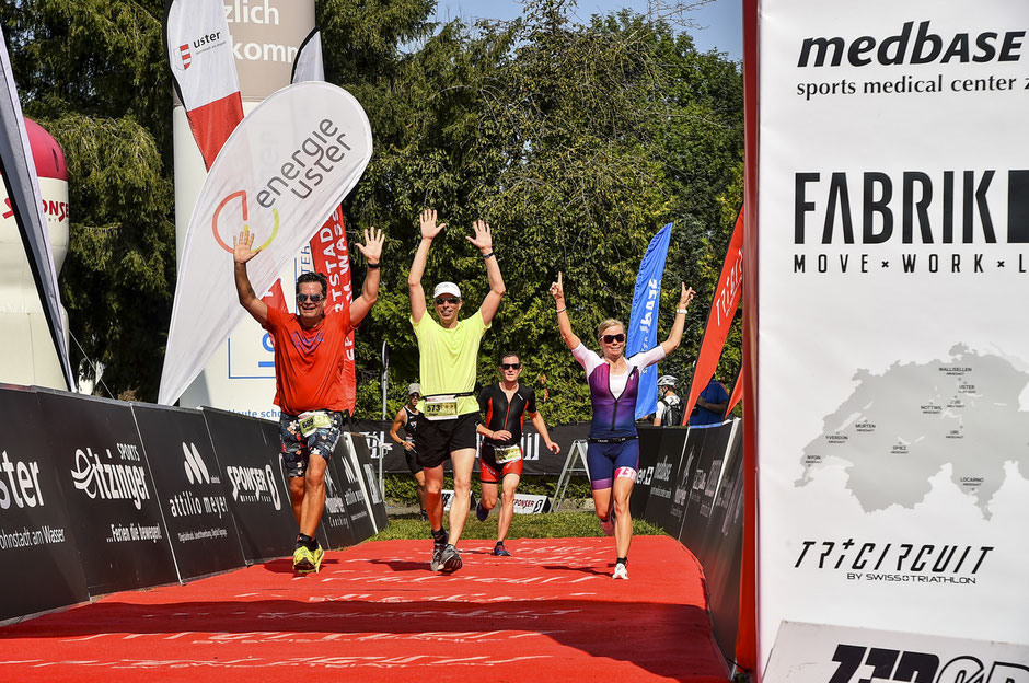 Siegerehrung Dein Triathlon in Zürich
