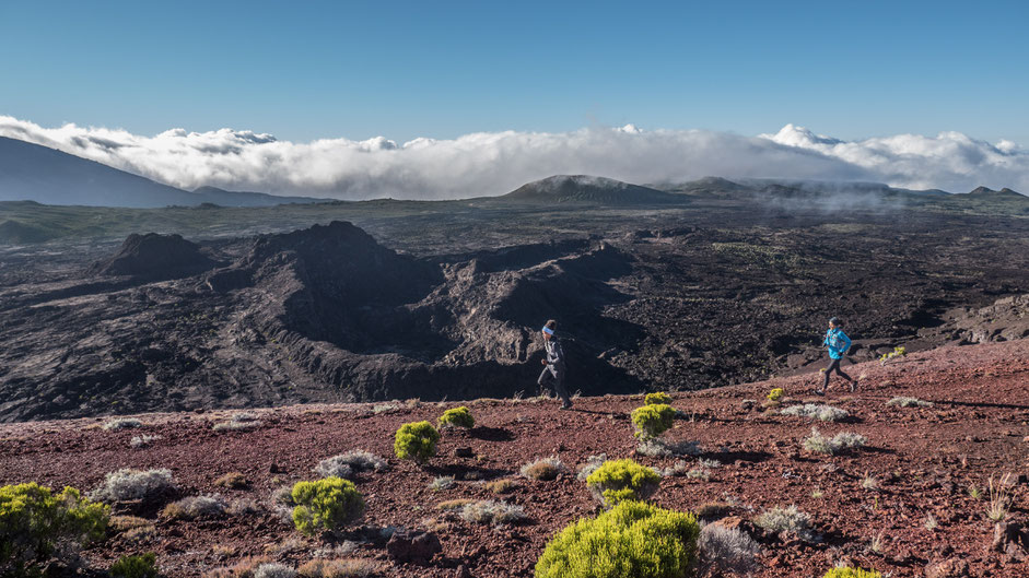 parcours trail à la réunion avec un encadrant alexis vincent ayapana 