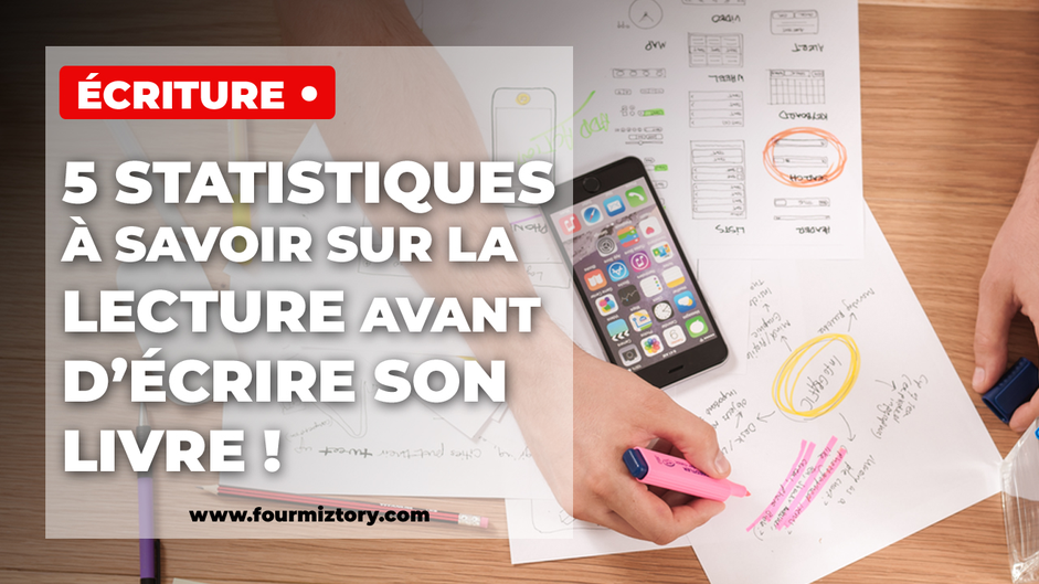 Les habitudes des lecteurs français peuvent aider à l'écriture du livre !