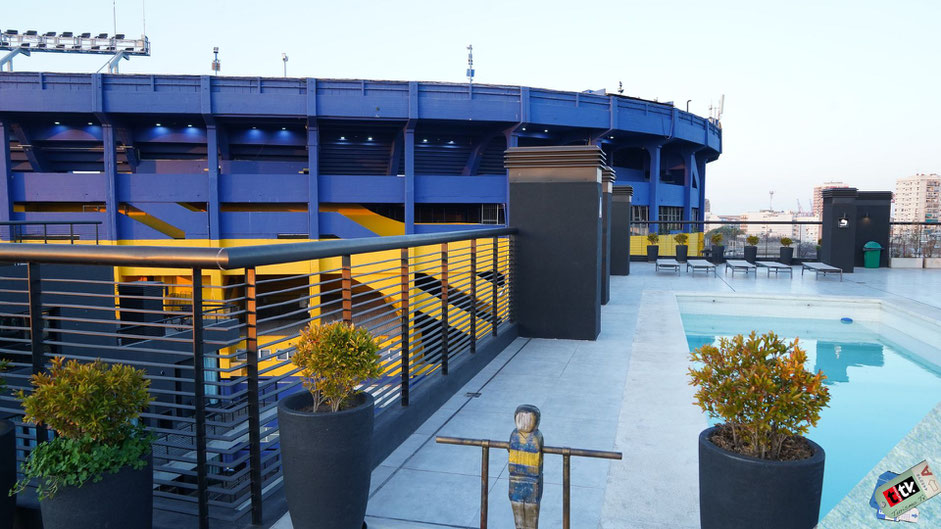 La Boca ahora tiene un howard johnson