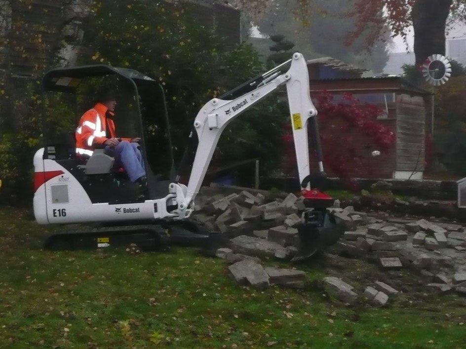 Abbruch Mauer (Täuffelen)