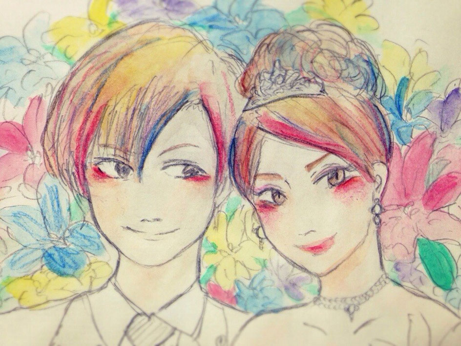 Happy Wedding！(私用プレゼント用作品)