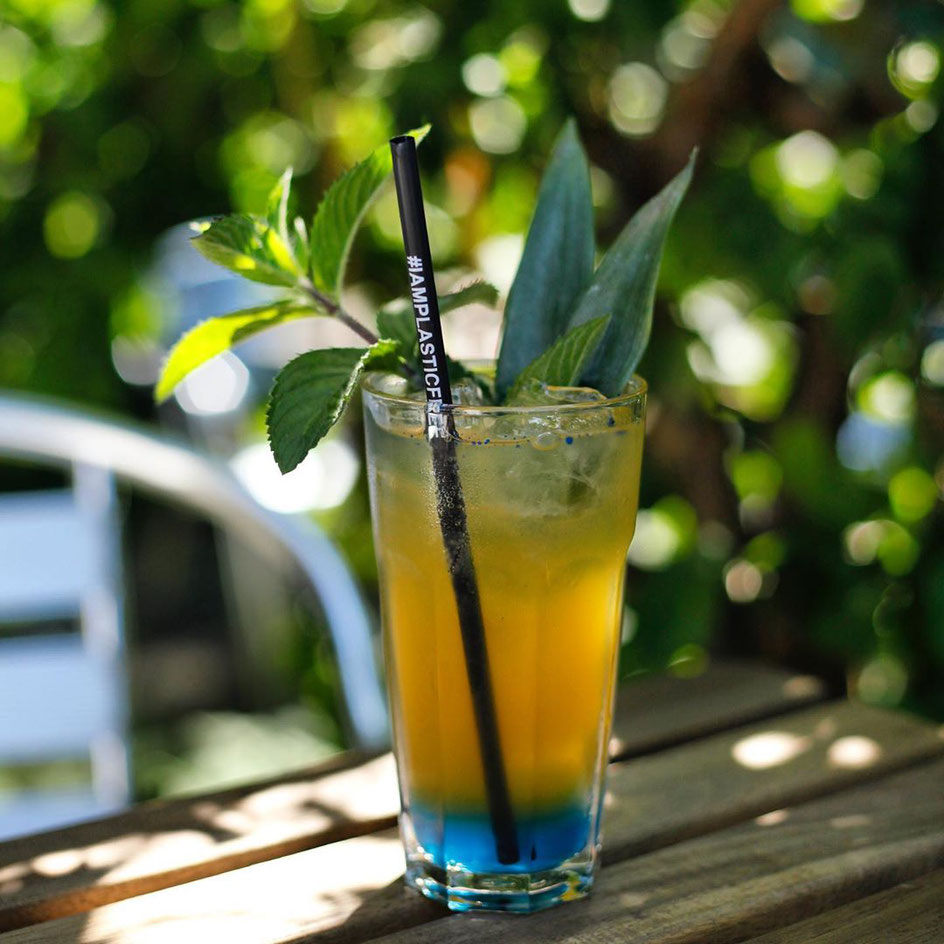 #iamplasticfree Strohhalm im Cocktail