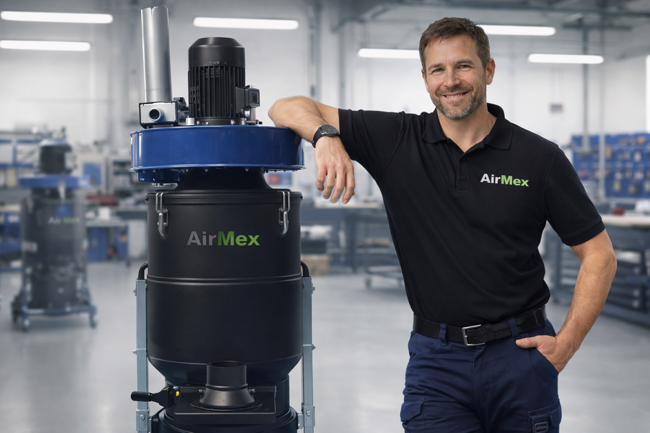 AirMex FAB-22 Absauganlage – mobile Punktabsaugung Produktansicht