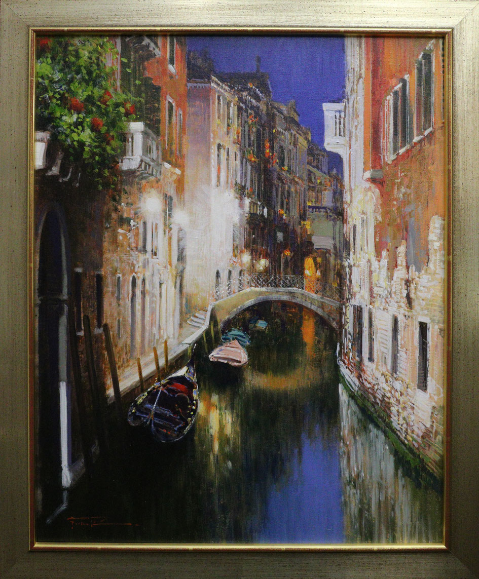 Venedig bei Nacht, 40 x 50 cm