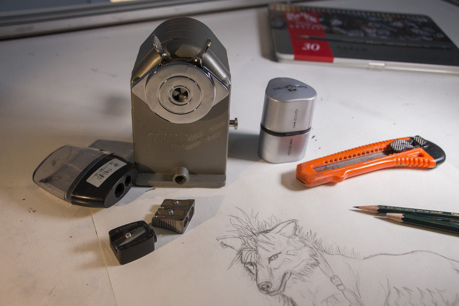 Comment Tailler Efficacement Ses Crayons Loma Portraitiste