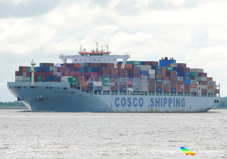 Containerschiff COSCO SHIPPING DANUBE