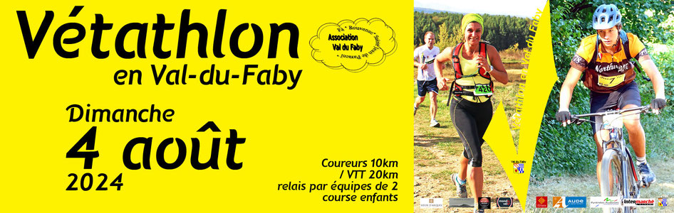 Vétathlon en Val du Faby