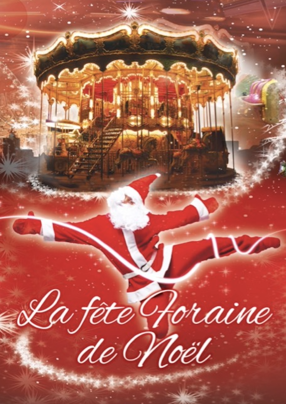 Fête Foraine de Noël 2023 en intérieur Spectacle Noël CSE pour