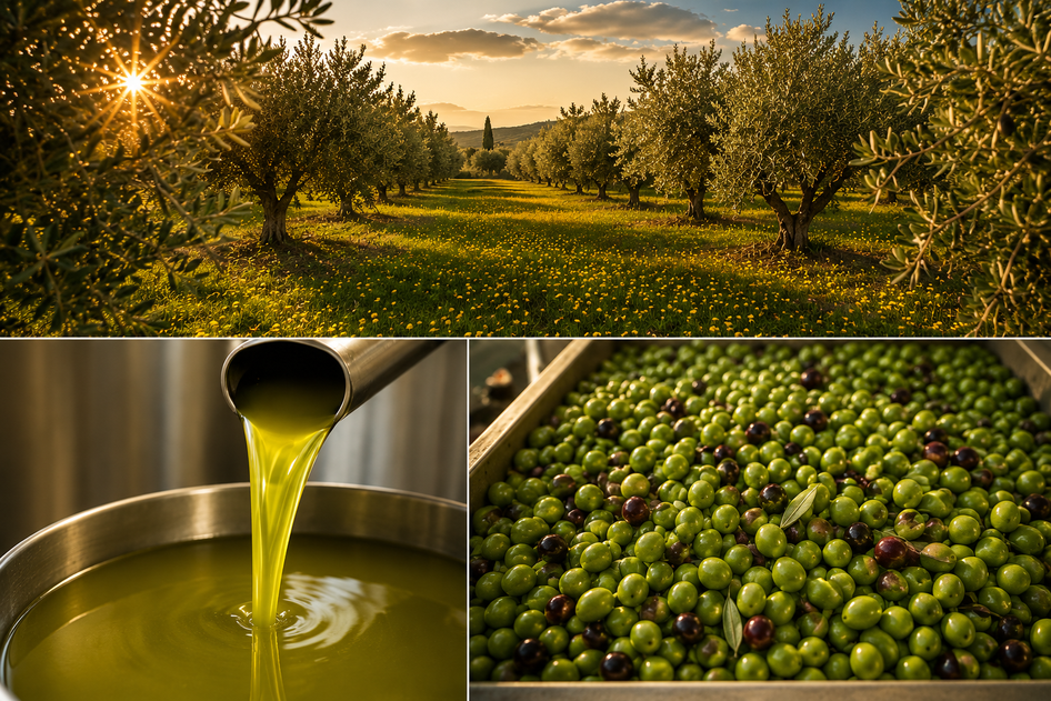 Huile d'olive vierge extra du Moulin du Céressou à Fontès - hérault