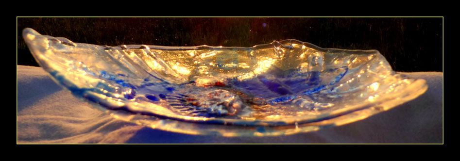Meine Interpretation: Licht - Glas - Schale