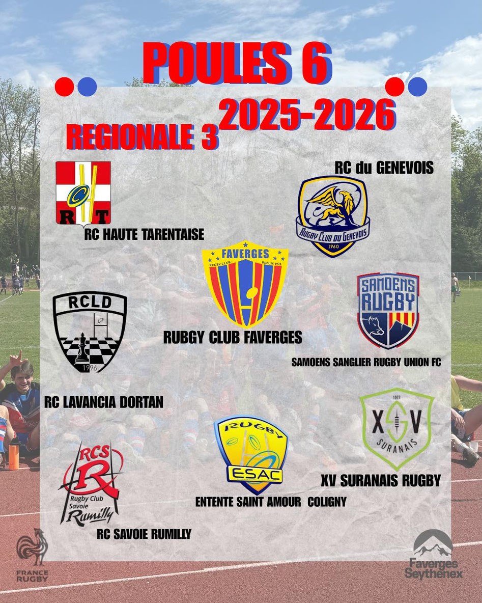 poule 6 régionale 3 2025-2026 RCF