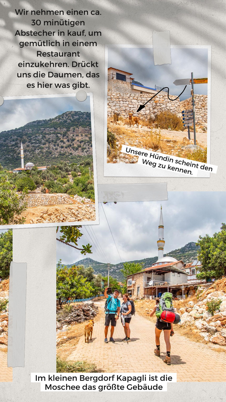 Mehrtagestrekking auf dem Lykischen Weg in der Türkei - wandern fernab der Zivilisation in einer traumhaften Landschaft umgeben von Meer, Klippen und Bergen. (hier: Etappe 11 von Ücagiz nach Demre/Andriake)
