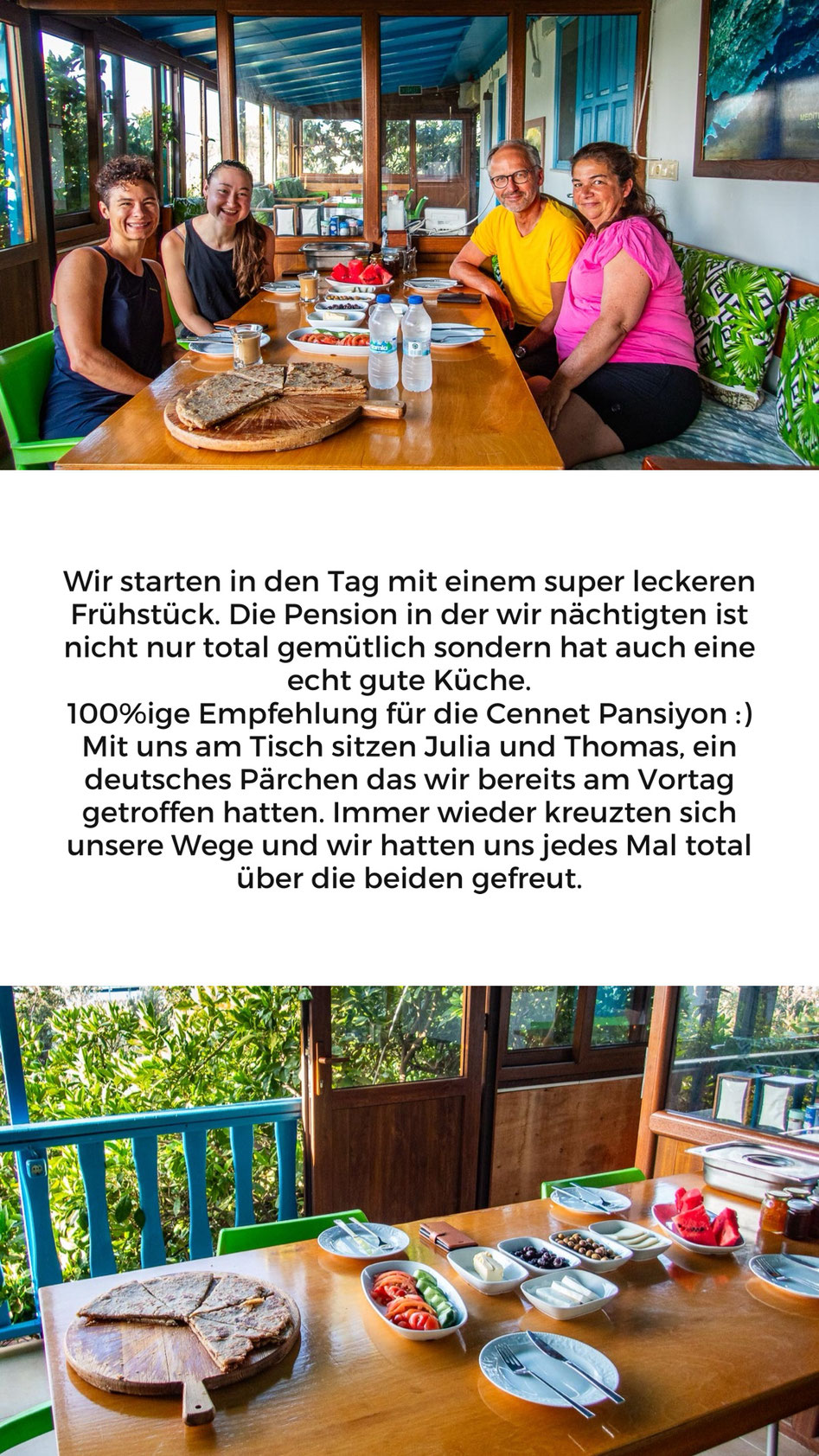Mehrtagestrekking auf dem Lykischen Weg in der Türkei - wandern fernab der Zivilisation in einer traumhaften Landschaft umgeben von Meer, Klippen und Bergen. (hier: Etappe 11 von Ücagiz nach Demre/Andriake)