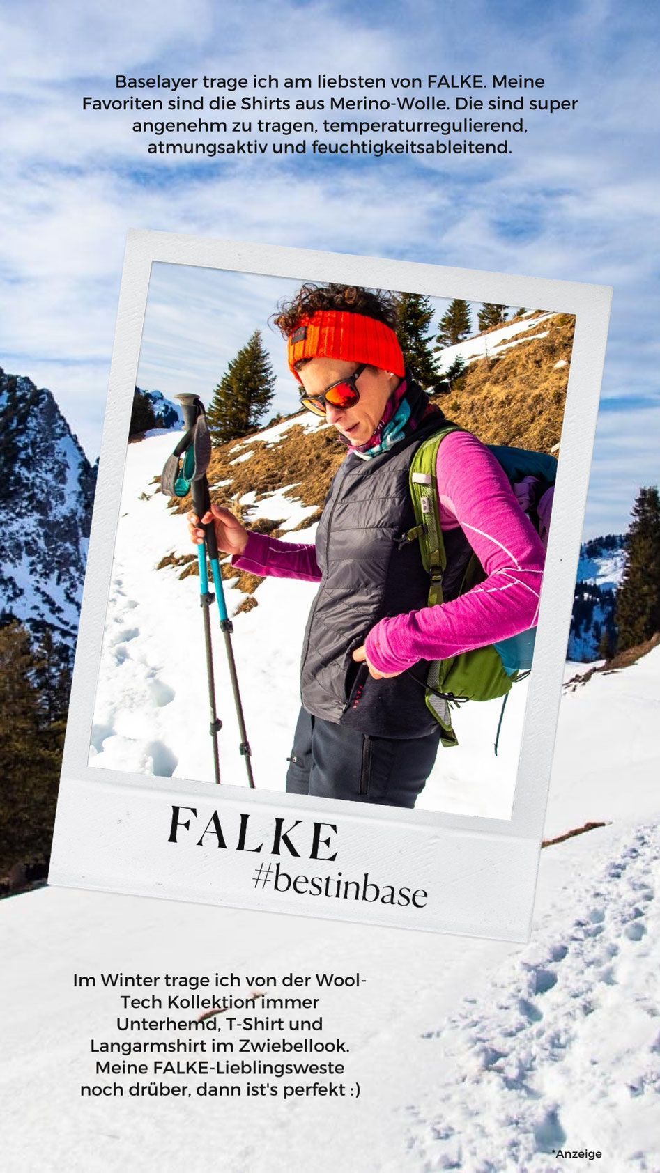 Schneeschuhtour auf die Krinnenspitze - was ziehe ich an?