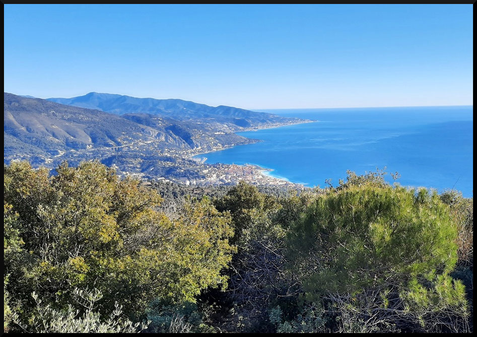 Vue sur Menton