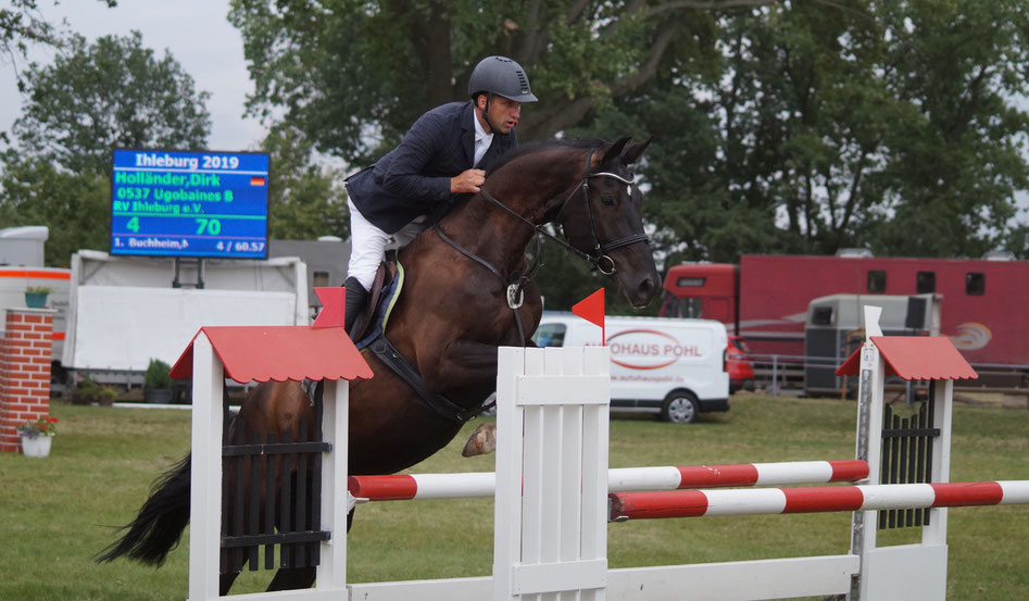 Belegte Platz zwei beim Großen Preis von Ihleburg: Dirk Holländer. Foto: Alpha-Report