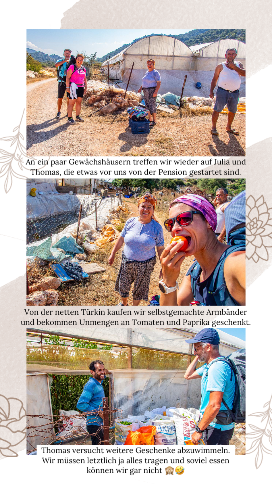 Mehrtagestrekking auf dem Lykischen Weg in der Türkei - wandern fernab der Zivilisation in einer traumhaften Landschaft umgeben von Meer, Klippen und Bergen. (hier: Etappe 11 von Ücagiz nach Demre/Andriake)