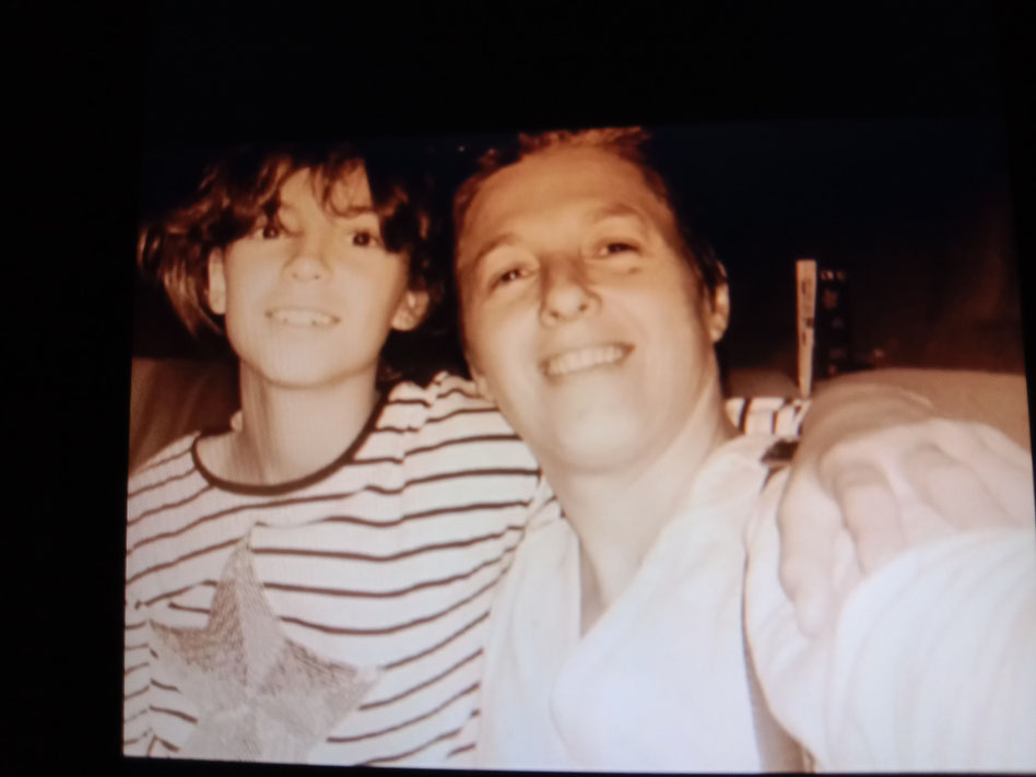 Johanna Barthélémy et sa maman au temps du bonheur