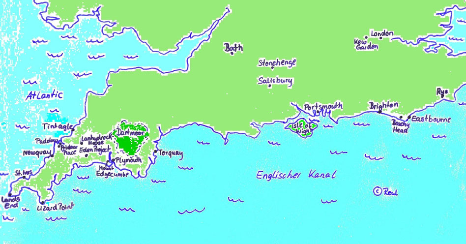 SÜDENGLAND - UNTERWEGS MIT MIR - Reisetipps und Bilder