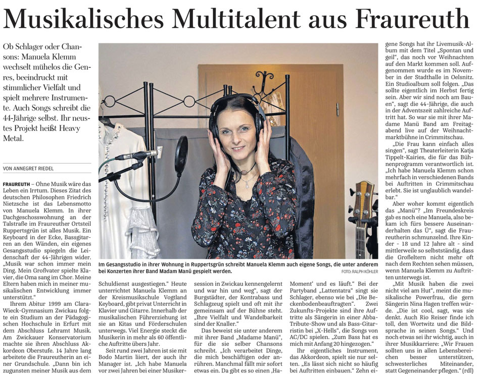 Freie Presse 08.12.2025