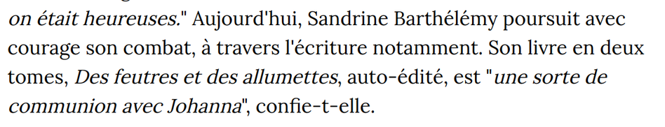scan écran article de Nathan Chaize de Lyon Capital 2023 