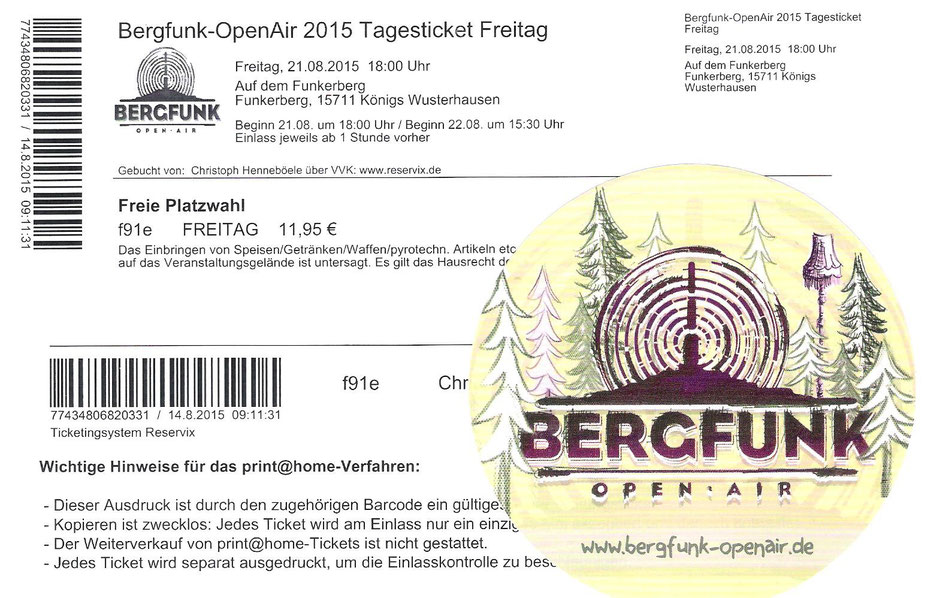 Nr.231 - 21.08.2015 - Bergfunk Open Air - Funkerberg, Königs Wusterhausen