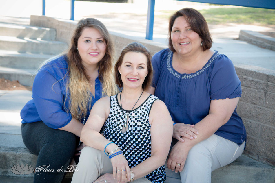 Left to right: Brianna, Carla and Tobi