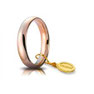 Fede Unoaerre  Comoda 4,0 mm Oro Rosa  Referenza: 40 AFC 1