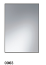 0063G 20mm Bevel Mirror - 900x750mm