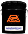 PASA Poliuretano Sellador sellador de poliuretano modificado color negro para juntas horizontales en pavimentos de concreto, usado para impedir entrada de agua y polvo en carreteras, puentes y patios industriales con derrames esporádicos de hidrocarburos.