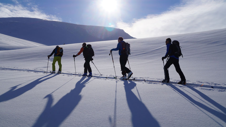 Skitouren mit Bergführer Andreas Wierer, Zillertal