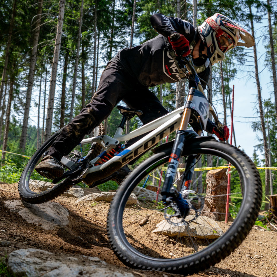 Felix finished 40th place in the toughest riders field ever at Crankworx Innsbruck! Copyright: @kammerlanderphoto