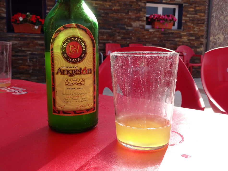 Populärster Ggetränk in Asturien ist Sidra.
