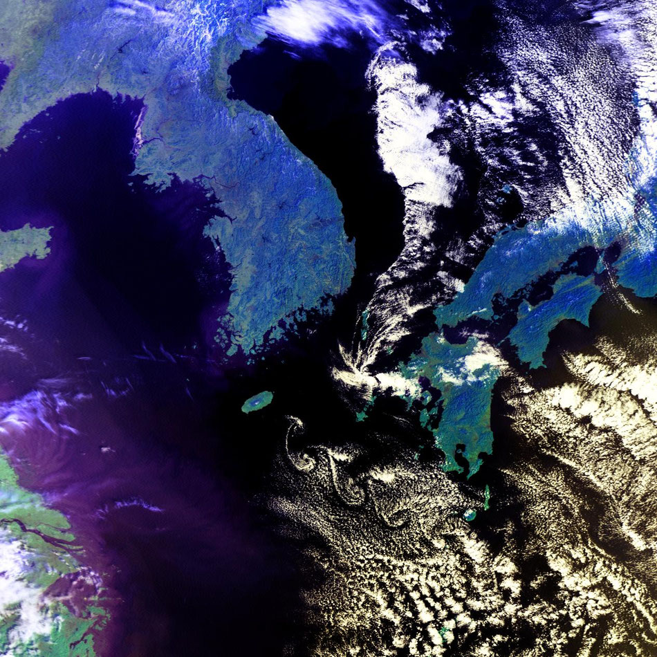 2026/2/19 09:38JST Metop-B HRPT  カルマン渦