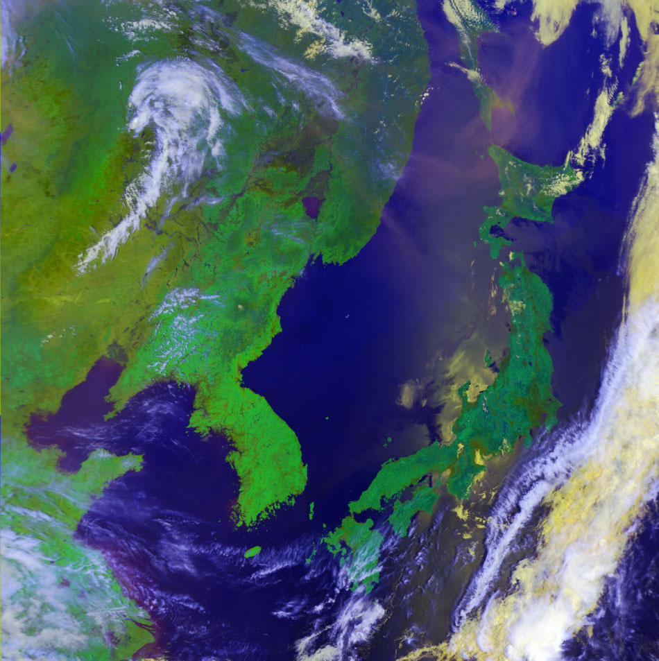 2016/5/18   Metop-B  黄砂北海道に