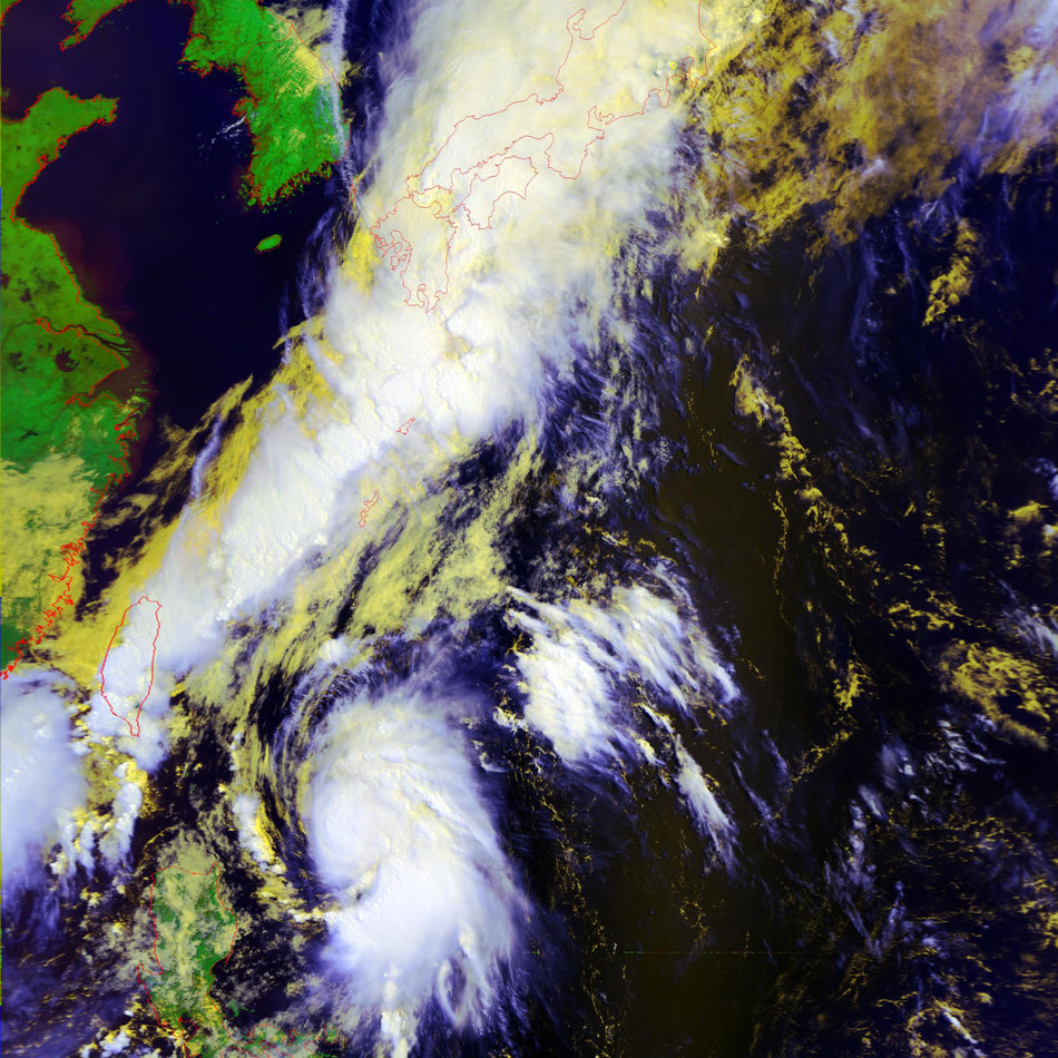 2024/05/28 09:49JST Metop-C  Typhoon EWINIAR  台風1号