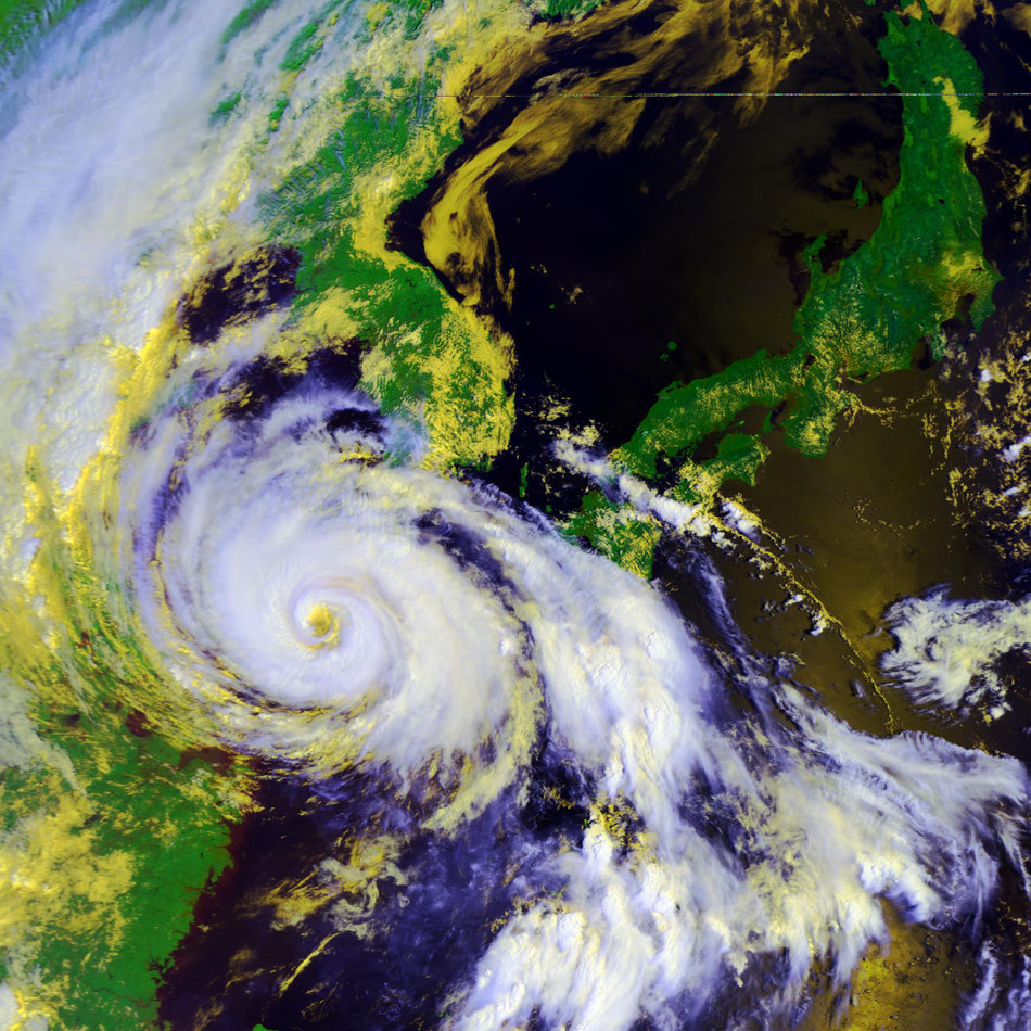 2020/8/26 10:02JST WeatherSatellite Metop-B Typhoon VABI 台風8号　気象衛星画像