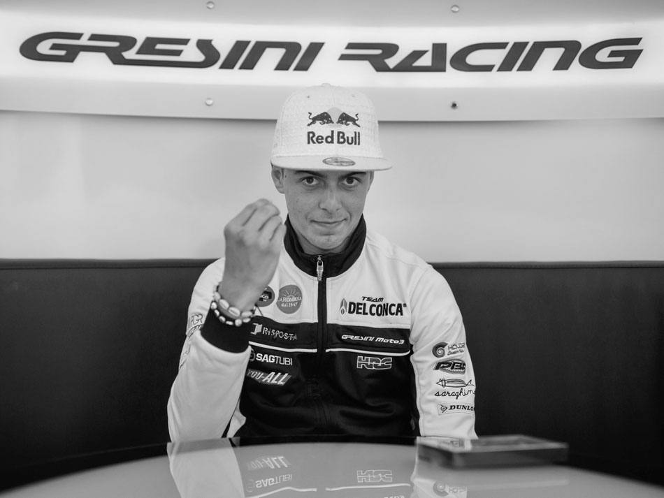 Fabio Di Giannantonio in der Moto3 2018 am Sachsenring für das Gresini Racing Team