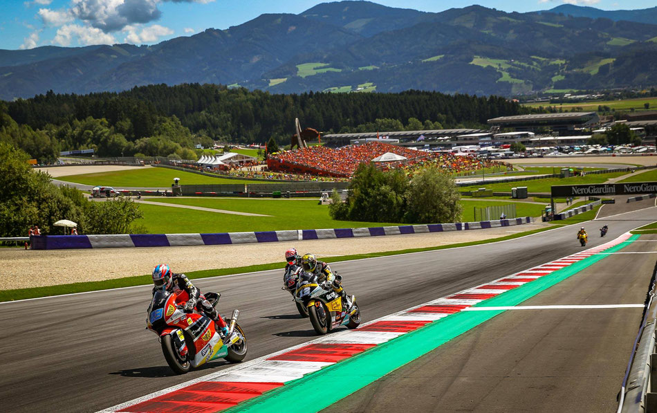 Marcel Schrötter 2016 in der Moto2 für das AGR Team in Spielberg