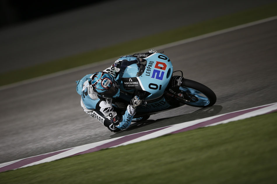 Fabio Quartararo 2016 in der Moto3 in Qatar für Leopard Racing