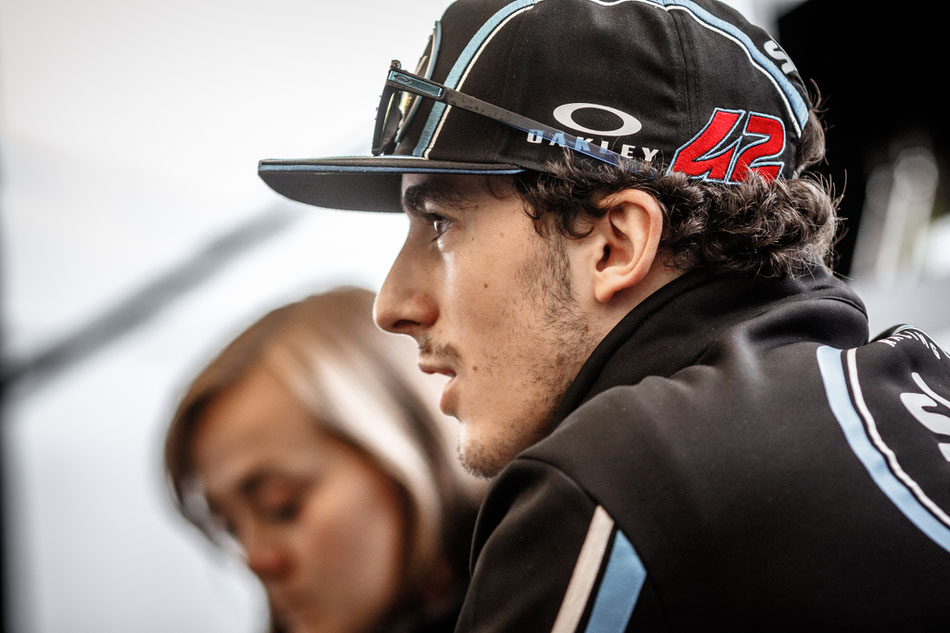 Francesco Bagnaia in der Moto2 2017 für das Sky Racing Team VR46