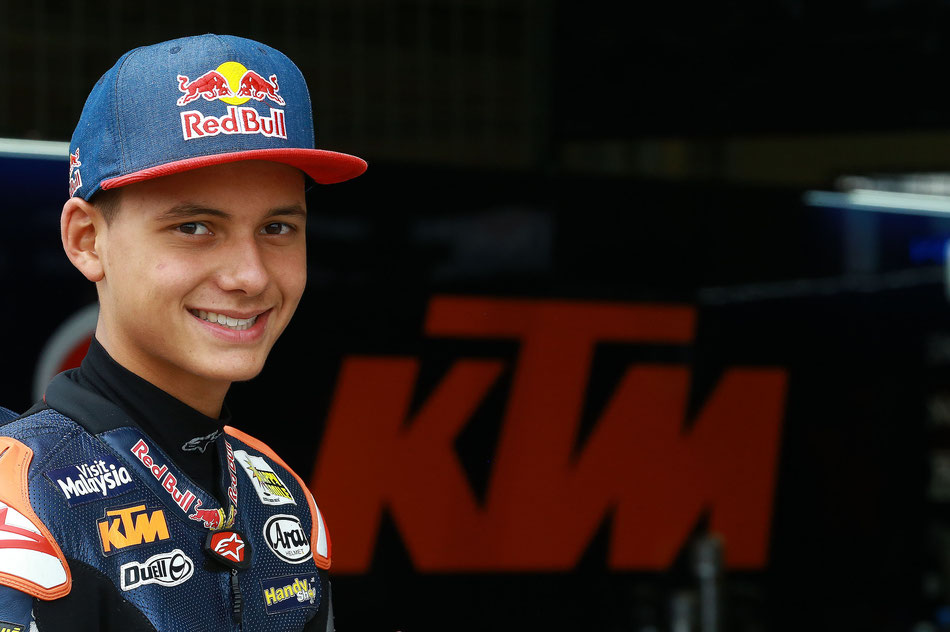 Schon jetzt eine der positiven Überraschungen der Moto3 Saison 2016: Bo Bendsneyder aus den Niederlanden.